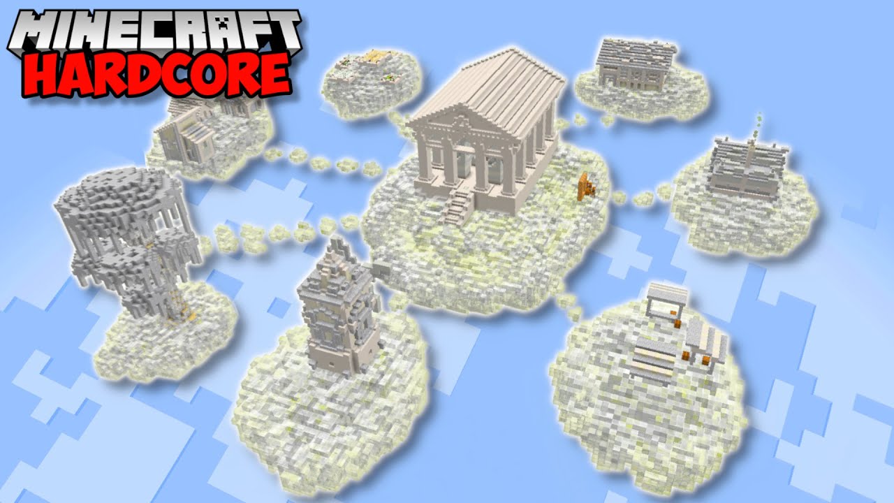 I Built A SKY VILLAGE in Minecraft 1.20 Hardcore (#88)