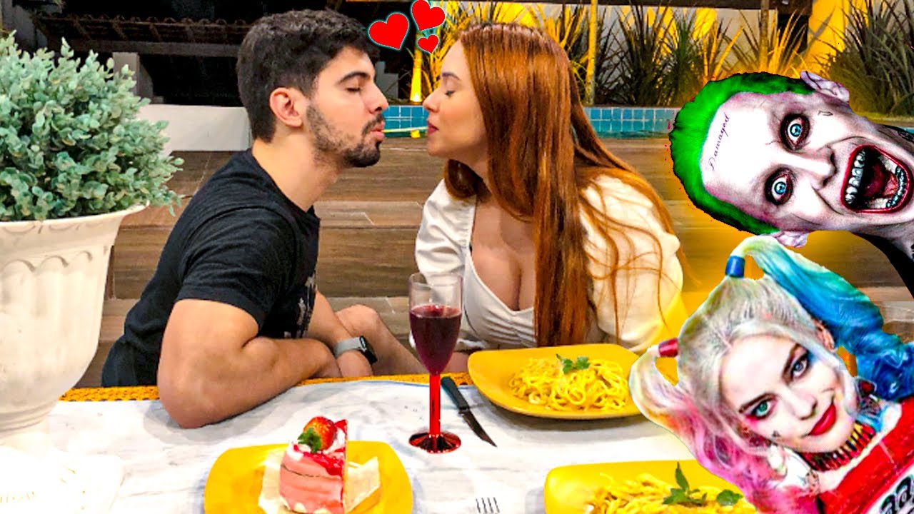 FIZEMOS UM JANTAR ROMÂNTICO PARA A MINHA MÃE LUA E PARA O @VINIBUG E ISSO ACONTECEU...
