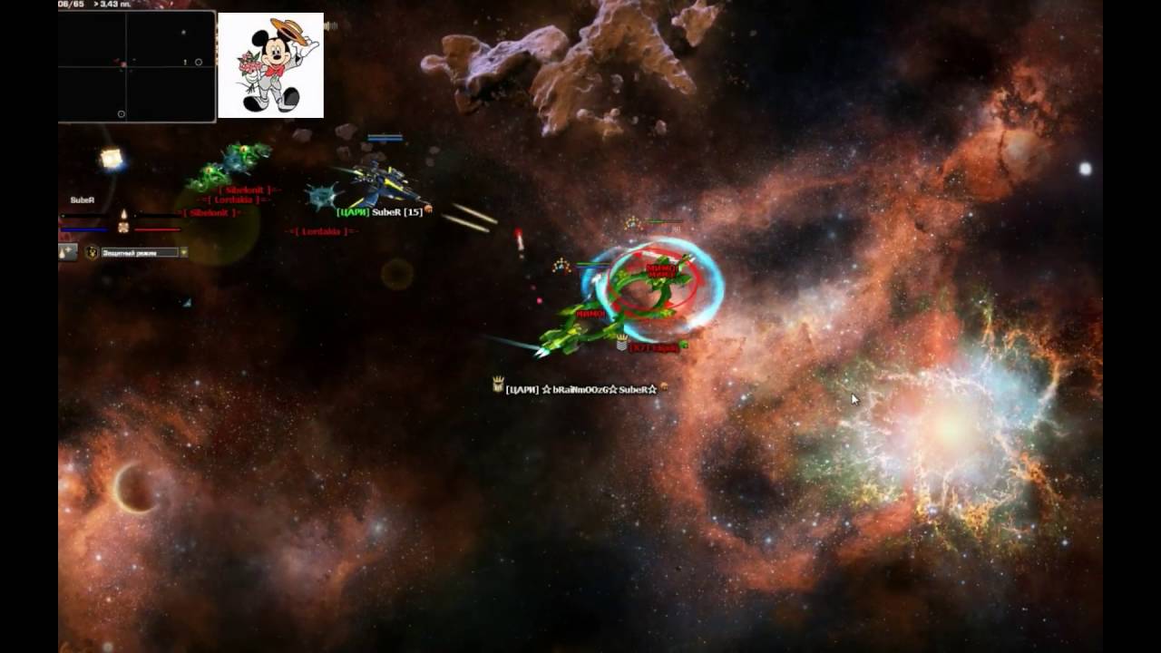 Darkorbit. Linkin -  super fighter server Russia 1