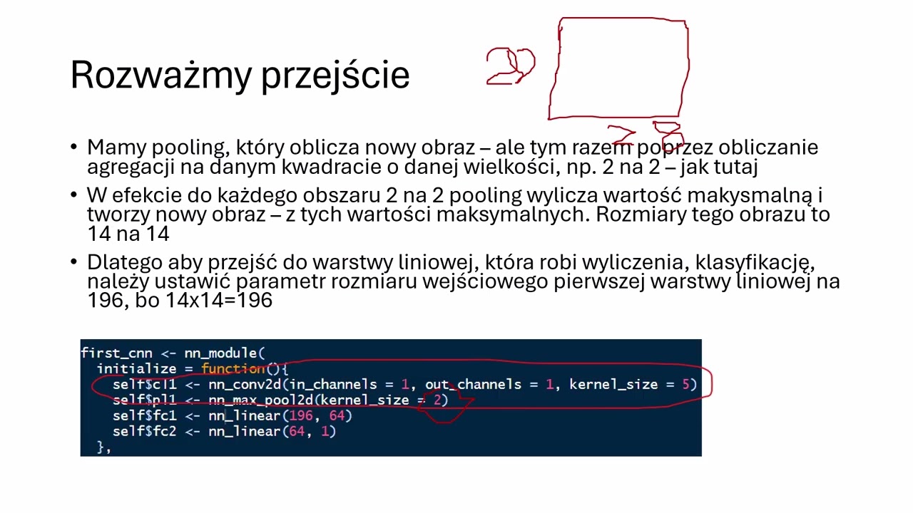 Zmiana rozmiarów warstw w sieci konwolucyjnej. Kurs Deep Learning w języku R