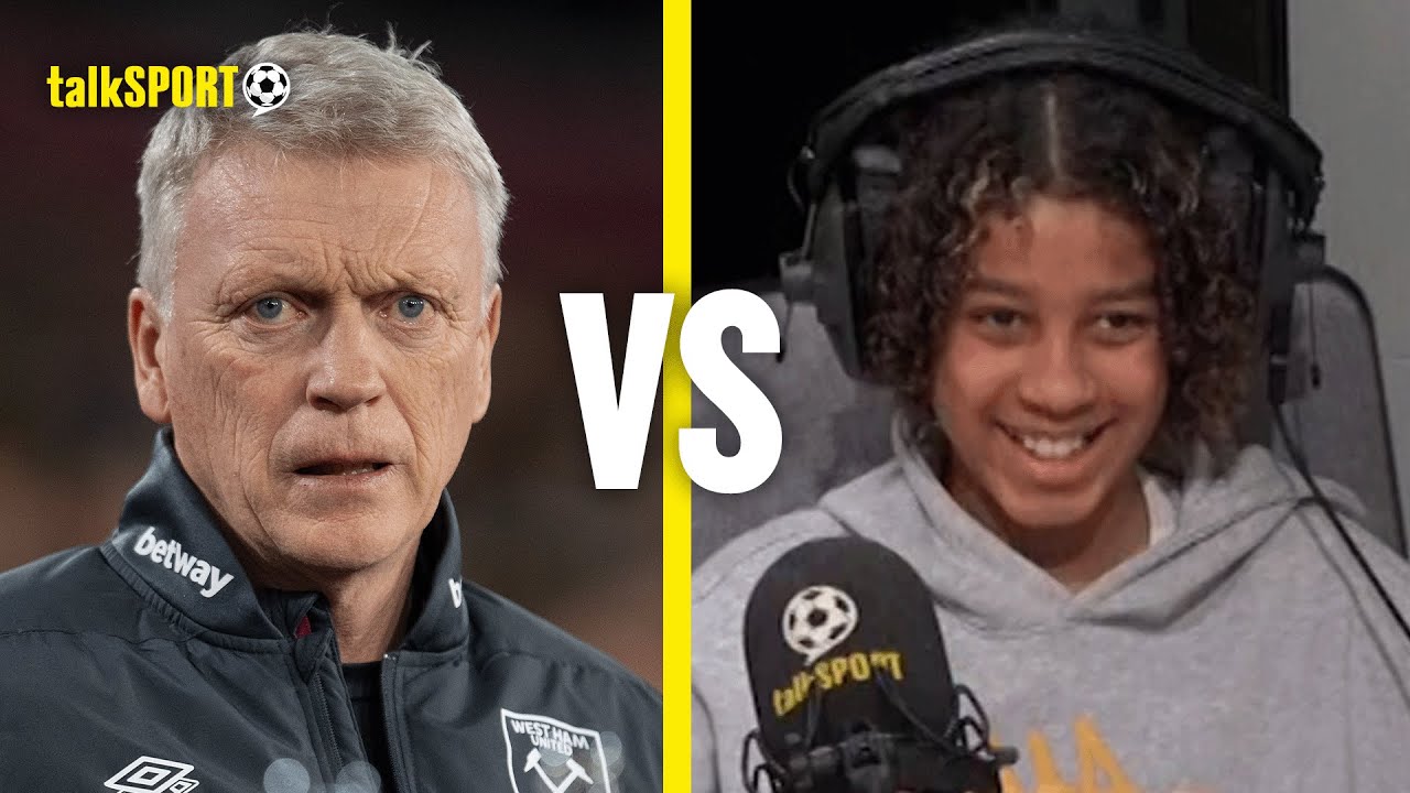 Viral West Ham Fan Abel Farey Challenges Jeff Stelling & Demands Moyes Out! ⚒️🗣️