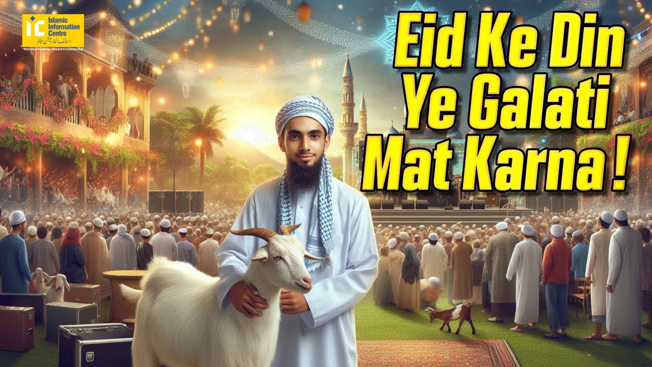 Eid Ke Din Hone Wali Galatiyan By Shaikh Fakhruddin Salafi | IIC Mumbai
