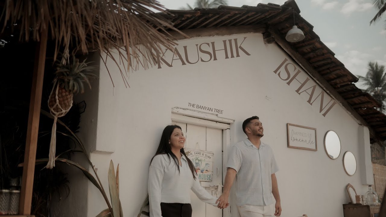 GOA PREWEDDING TEASER 4K // ISHANI -KAUSHIK // THE BANYAN TREE // 2026