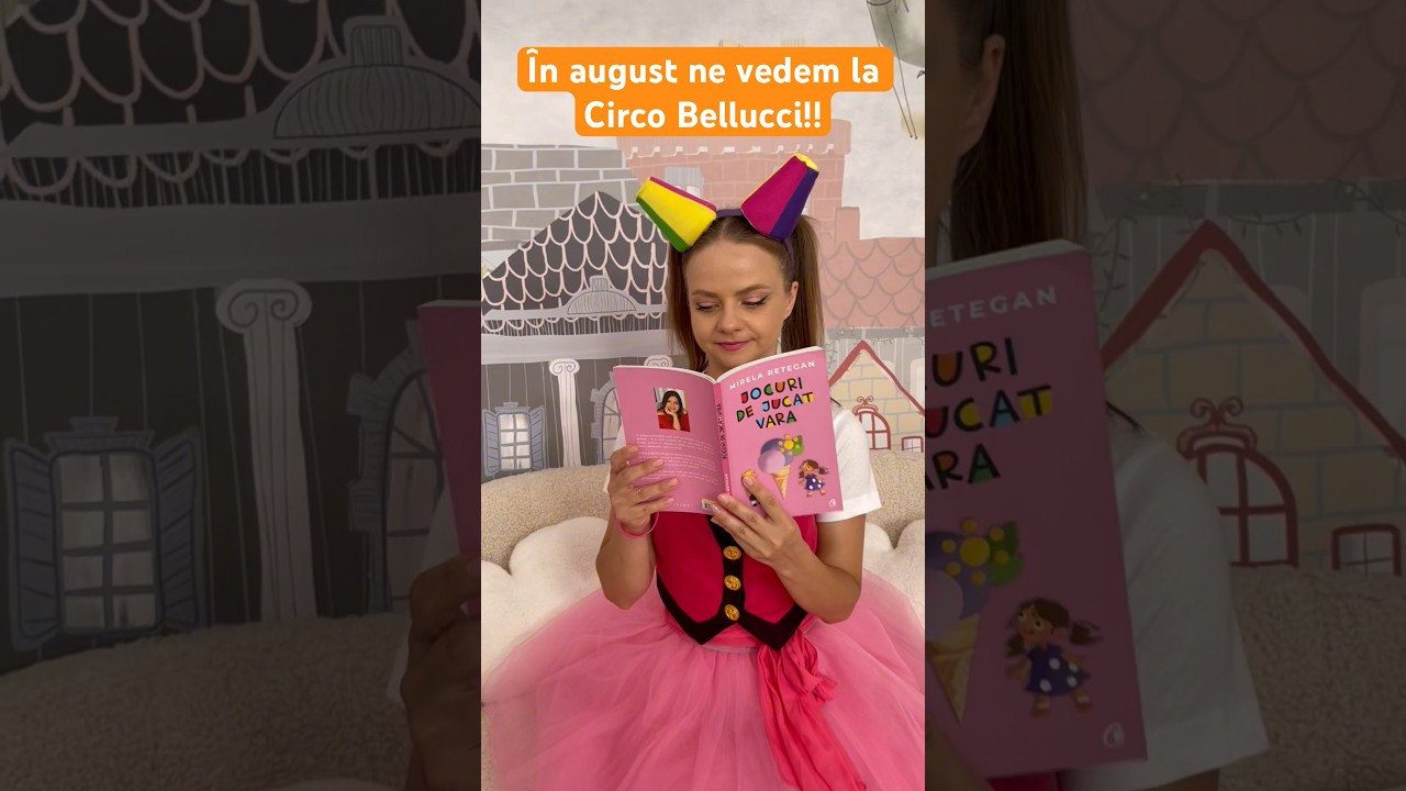 Fetița Zurli este gata de spectacol. Ne vedem pe 10, 17, 24 și 31 august &icirc;n Saturn la Circo Bellucci