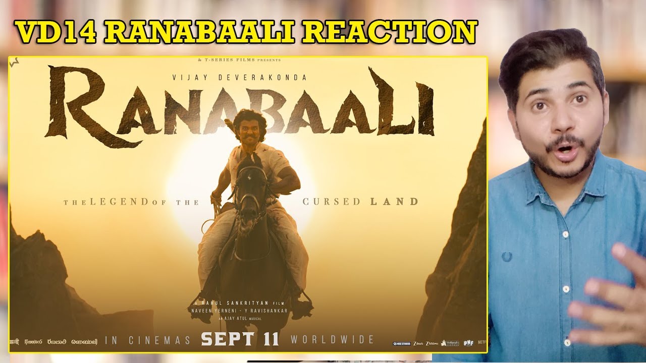 VD14 = RANABAALI 💥 | Vijay Deverakonda KA MASS ROOPAM 😱 | Reaction