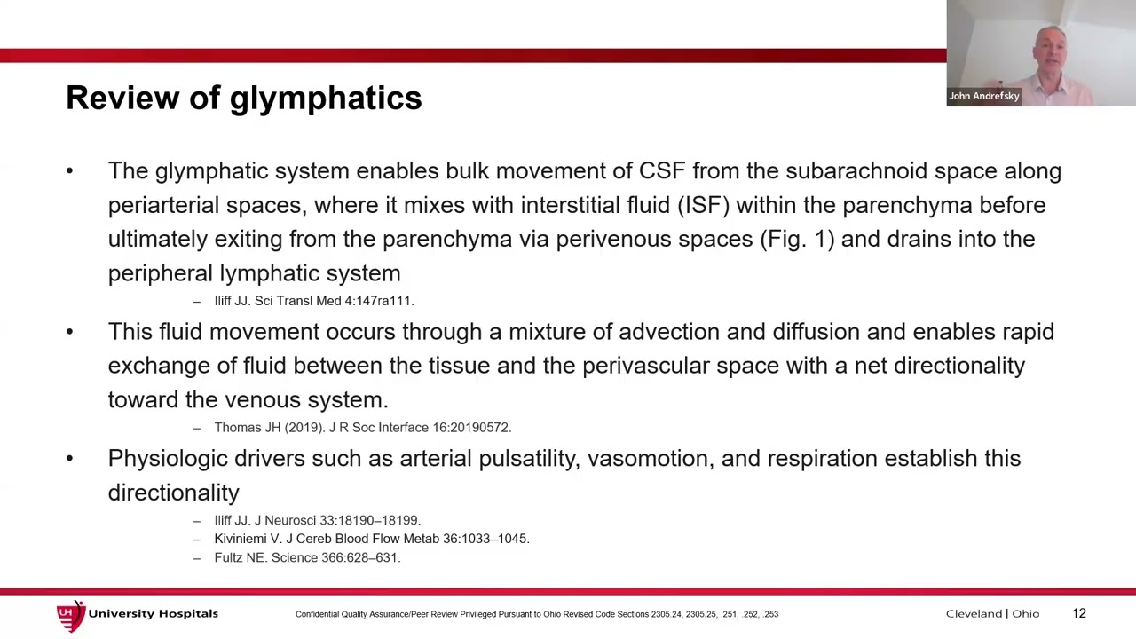 2025.02.04 - CWRU SMGR: Dr. John Andrefsky - Sleep in Parkinson's Disease