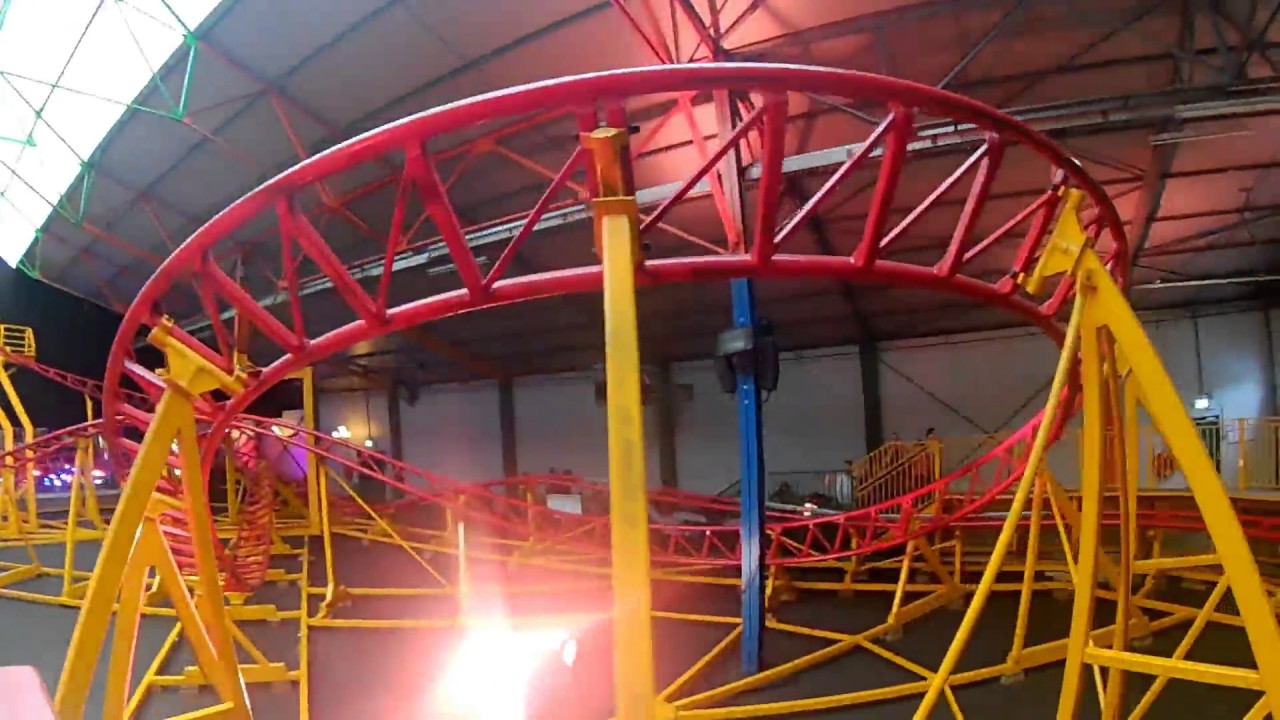 Achtbaan - Kinderstad Heerlen - Onride - 17-04-2017