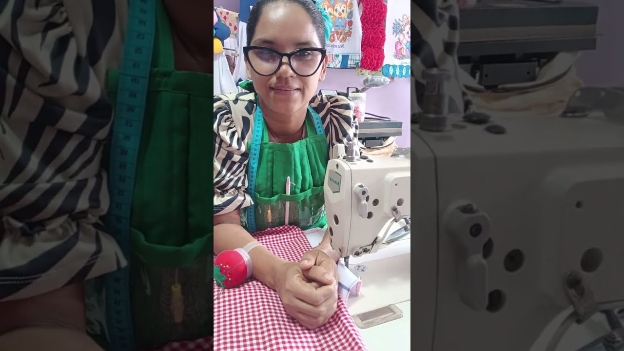 Fernanda  costureira empreendedora! está ao vivo!bora costurar.