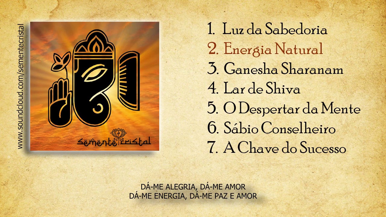 Semente Cristal - ENERGIA NATURAL - Cânticos Devocionais