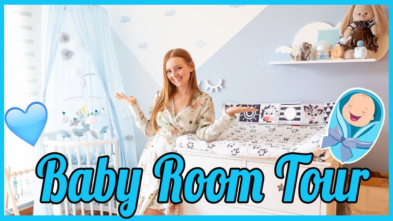 РУМ ТУР ДЕТСКАЯ КОМНАТА! BABY BOY NURSERY TOUR! | MAKEUPKATY