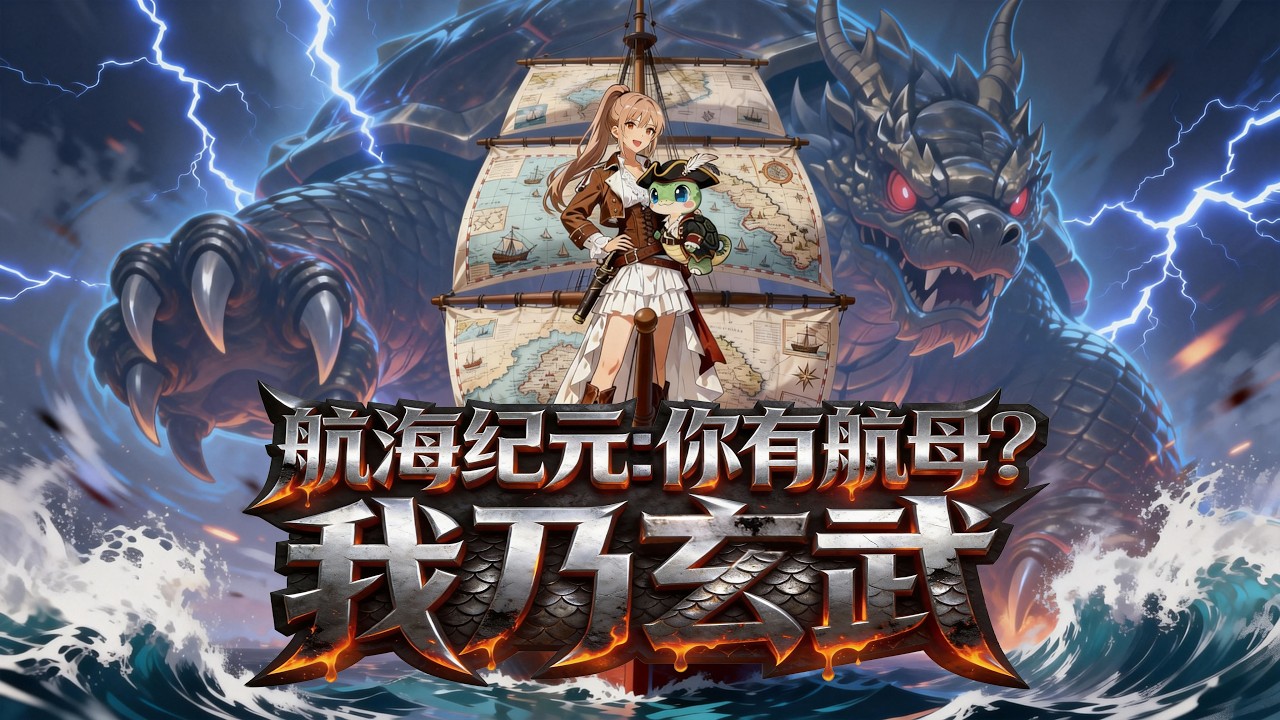 《航海纪元：你有航母？我乃玄武》🔥【航海紀元：你有航母橫行？我喚玄武鎮海，一舉碾壓！】🔥