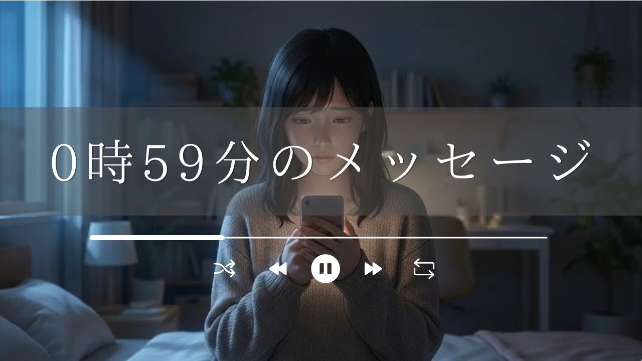 0時59分のメッセージ｜最後の1分に賭けた告白の物語