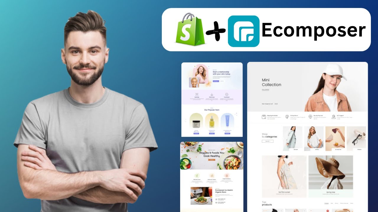 How to Create a PERFECT Shopify Store using Ecomposer Landing Page Builder in 2026