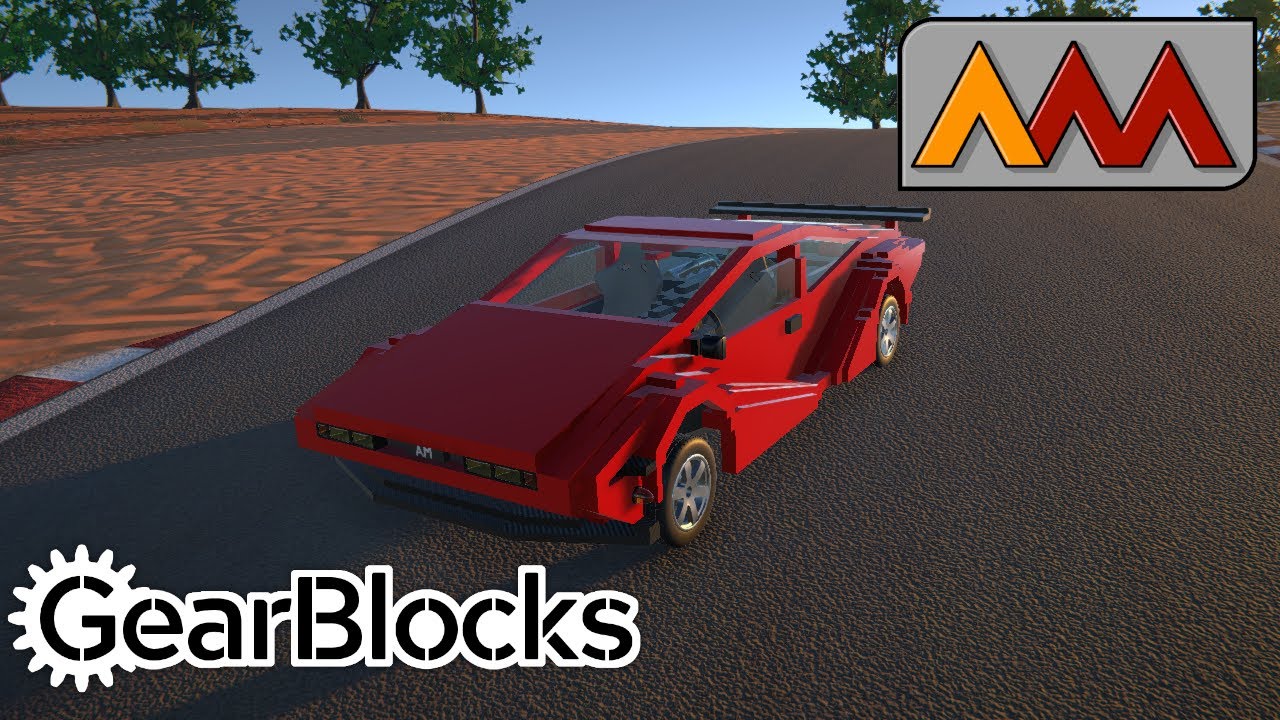 So, I made a Super Car  |  GearBlocks