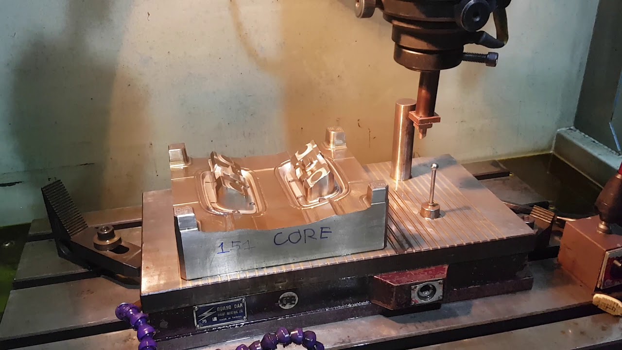 EDM Copper Setting Process