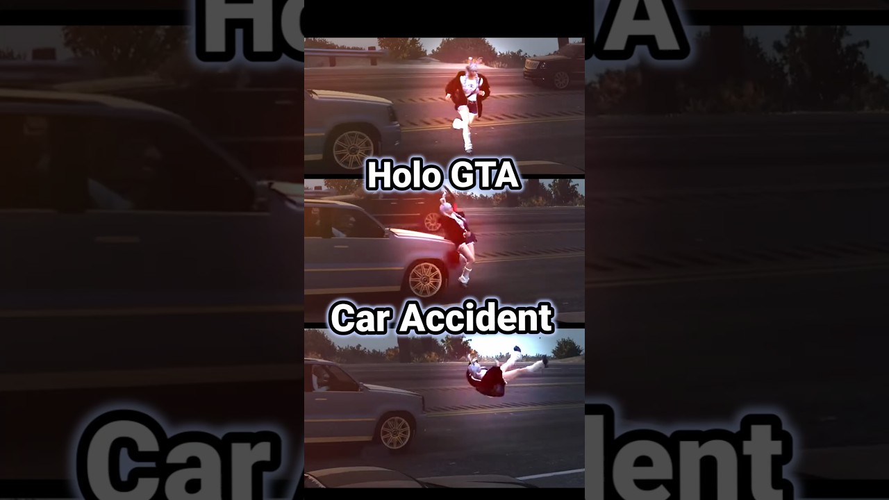3 Car Crashes From Hololive GTA that You Don't Want to Miss! [Hololive | Baelz Hajime]