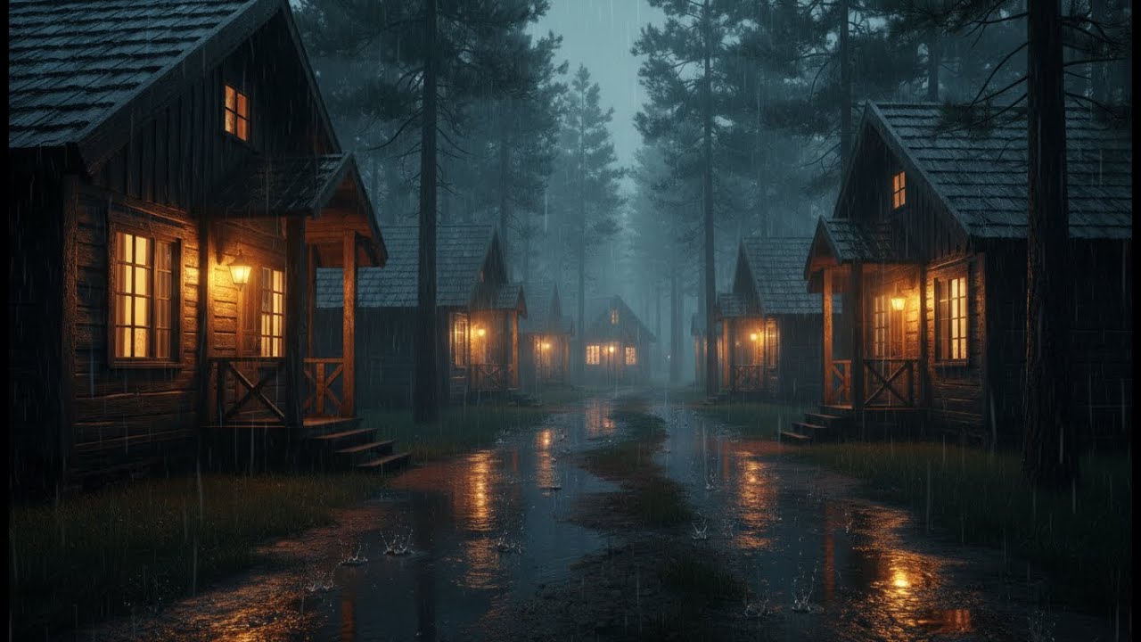 Rain Sounds for Sleeping 🌧️ Long Heavy Rain Noise for Deep Sleep, Anxiety Reduction & Premium Sleep