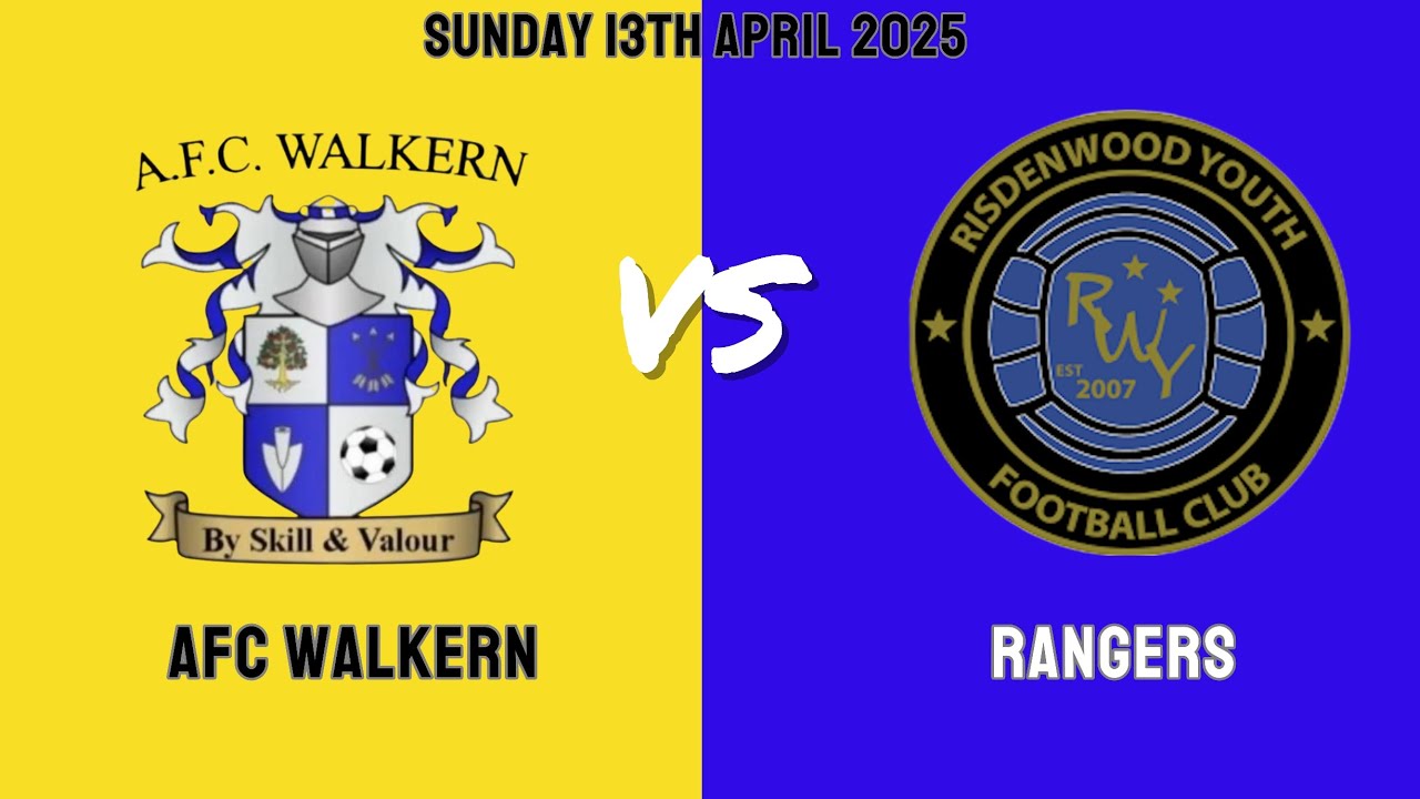 Rangers Vs Walkern u12's