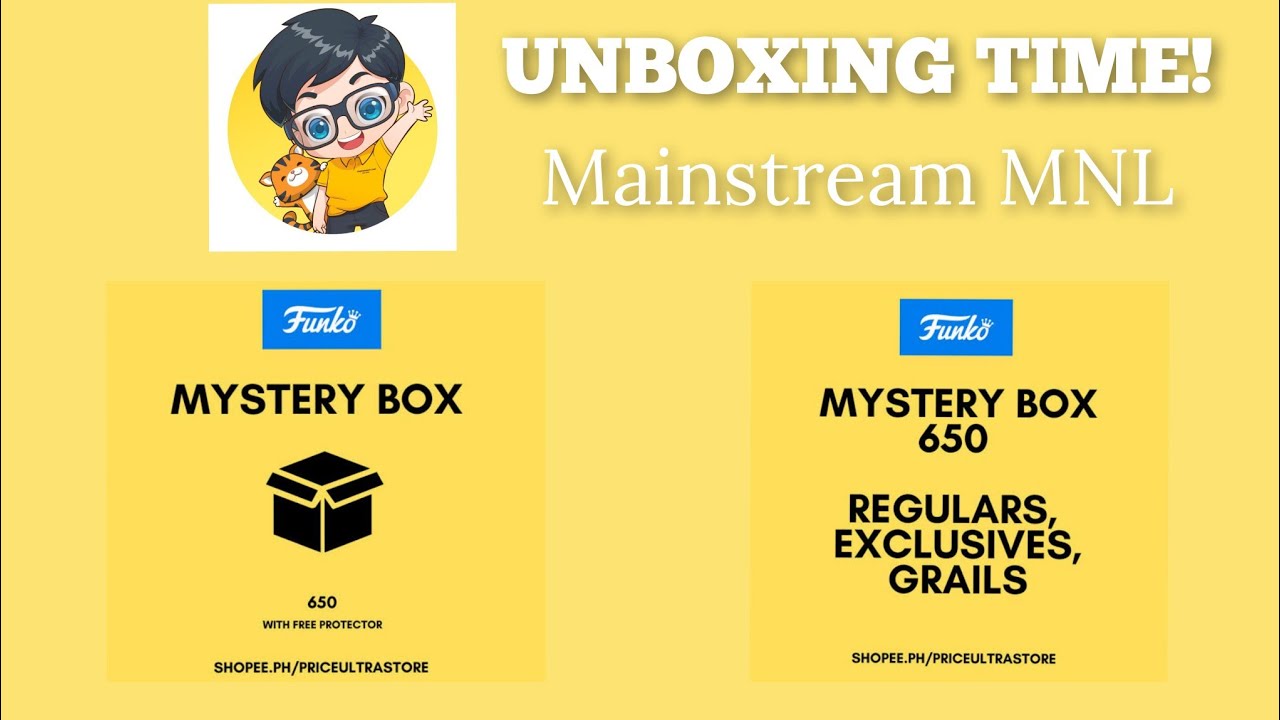 Mainstream MNL Mystery Box Unboxing Video