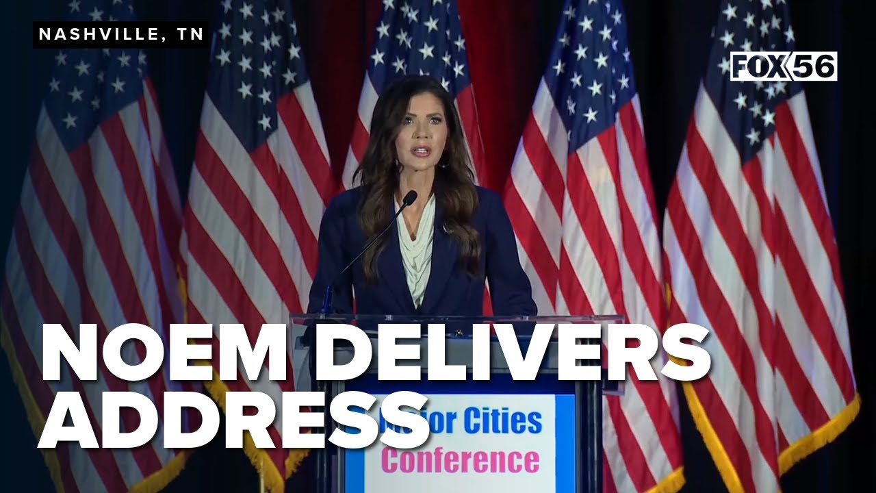Noem delivers keynote address in Tennessee