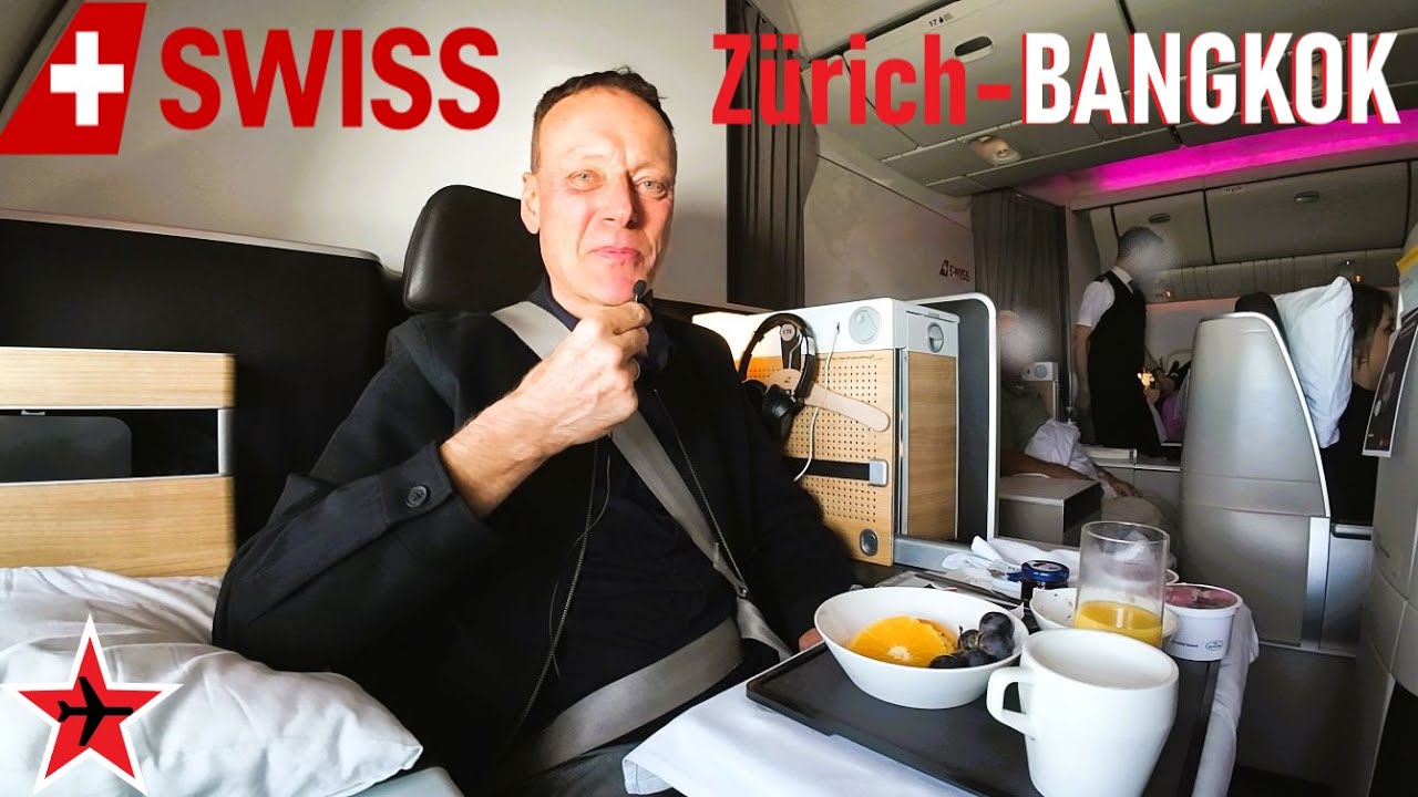 Swiss Business Class Flug nach Bangkok | 11 Stunden auf dem legendären 