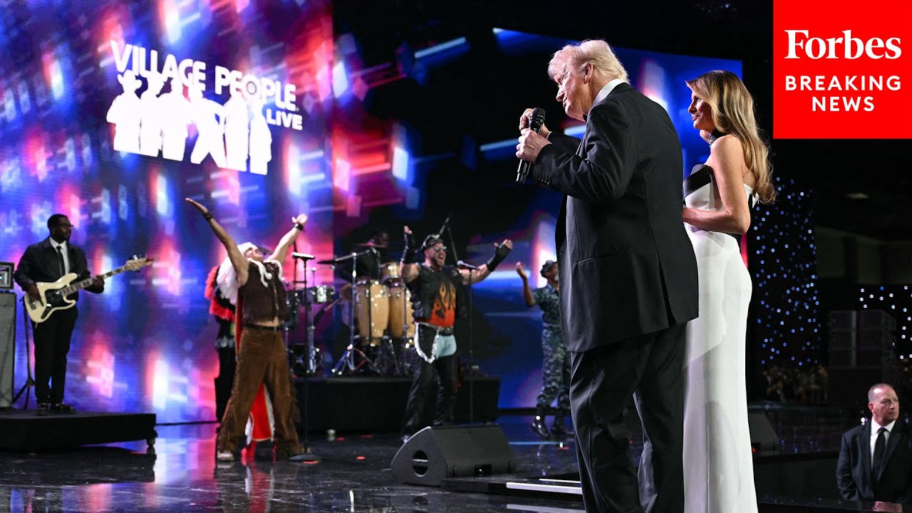 The Village People Join The Trumps And The Vances At The Liberty Inaugural Ball