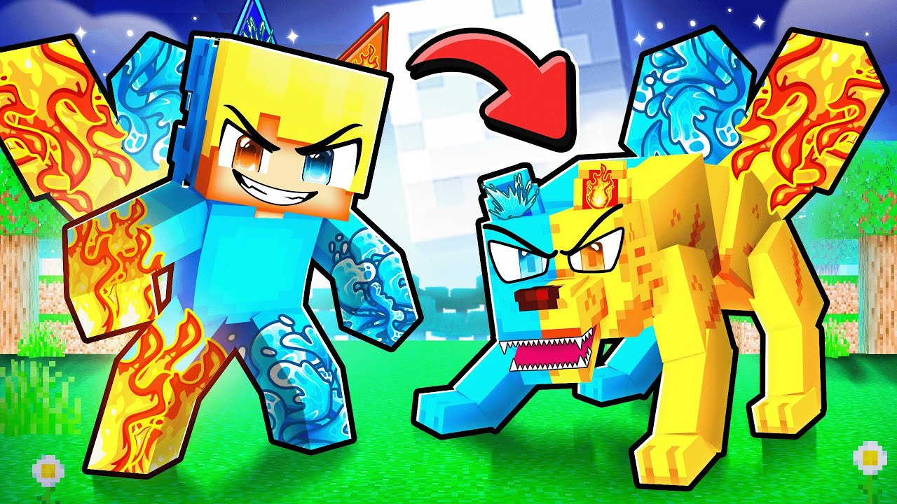 Ukri wird zum ELEMENTAR WERWOLF in Minecraft!