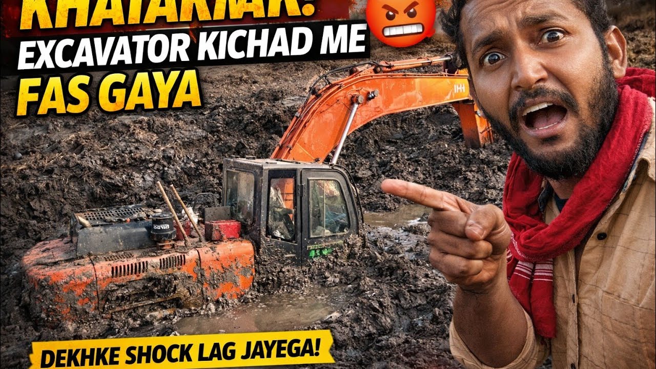  2 exavetar kichad me fas gaye hai Jharkhand me