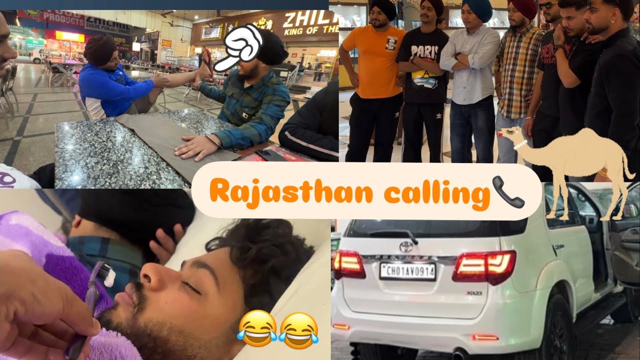 MOHALI TO RAJASTHAN&hearts;️|RAATO RAAT PUNCH GYE JAIPUR| PINK CITY🎀