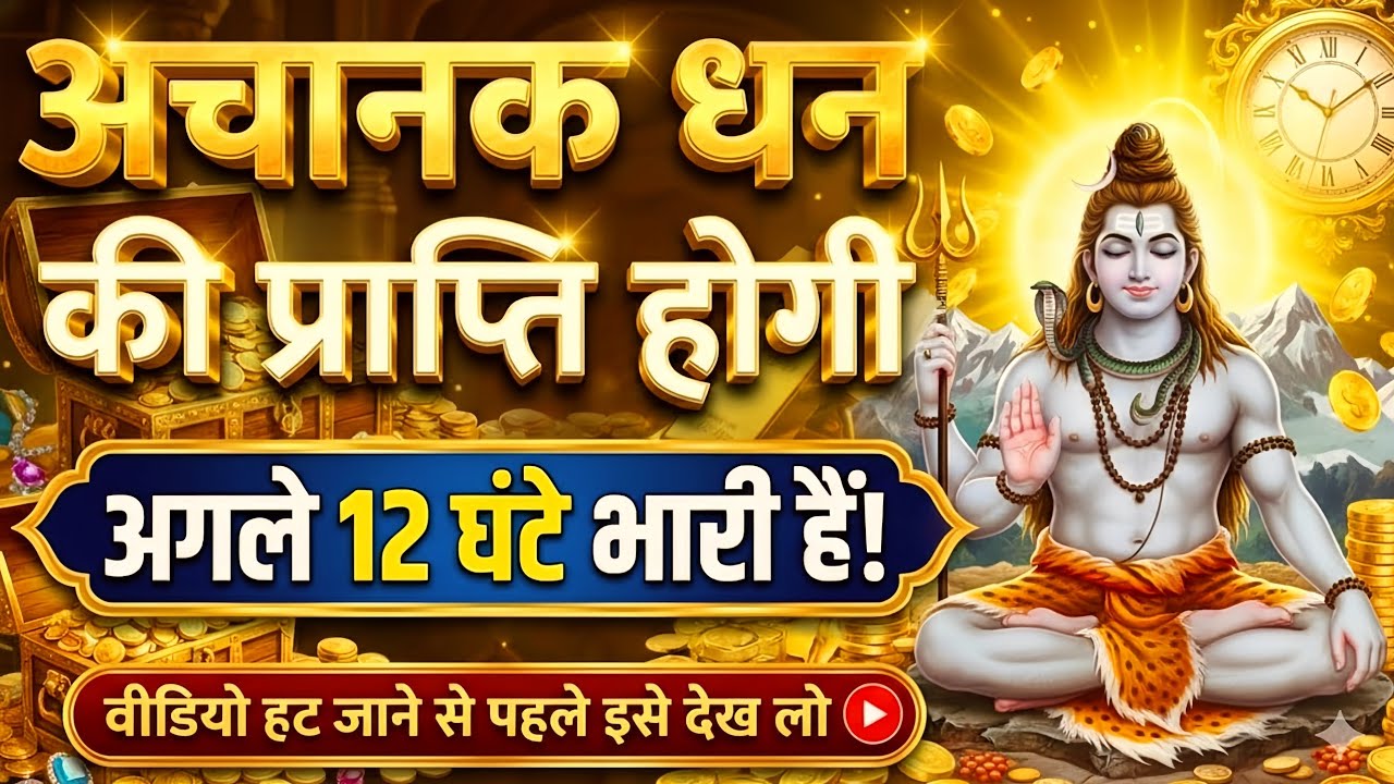 888🕉️ अचानक धन की प्राप्ति होगी 💰 अगले 12 घंटे भरी है।। Mahadev Ji Ka Sandesh 🌈 #mahadev 