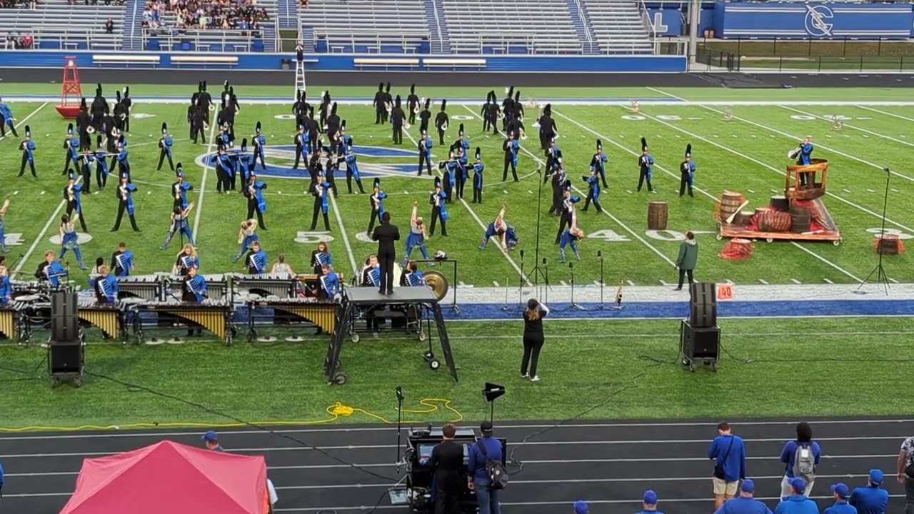 Homestead Spartan Alliance Marching Band 2024 Sea of Blue