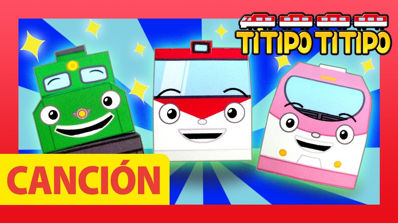 Titipo Canción (Juguetes papel Ver) l Canciones para niños l Titipo Titipo Español