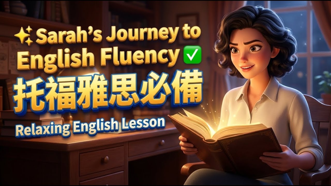✨ Sarah's Journey to English Fluency
✅ 托福雅思必備 #Motivation #English Learning #Language Fluency #ESL