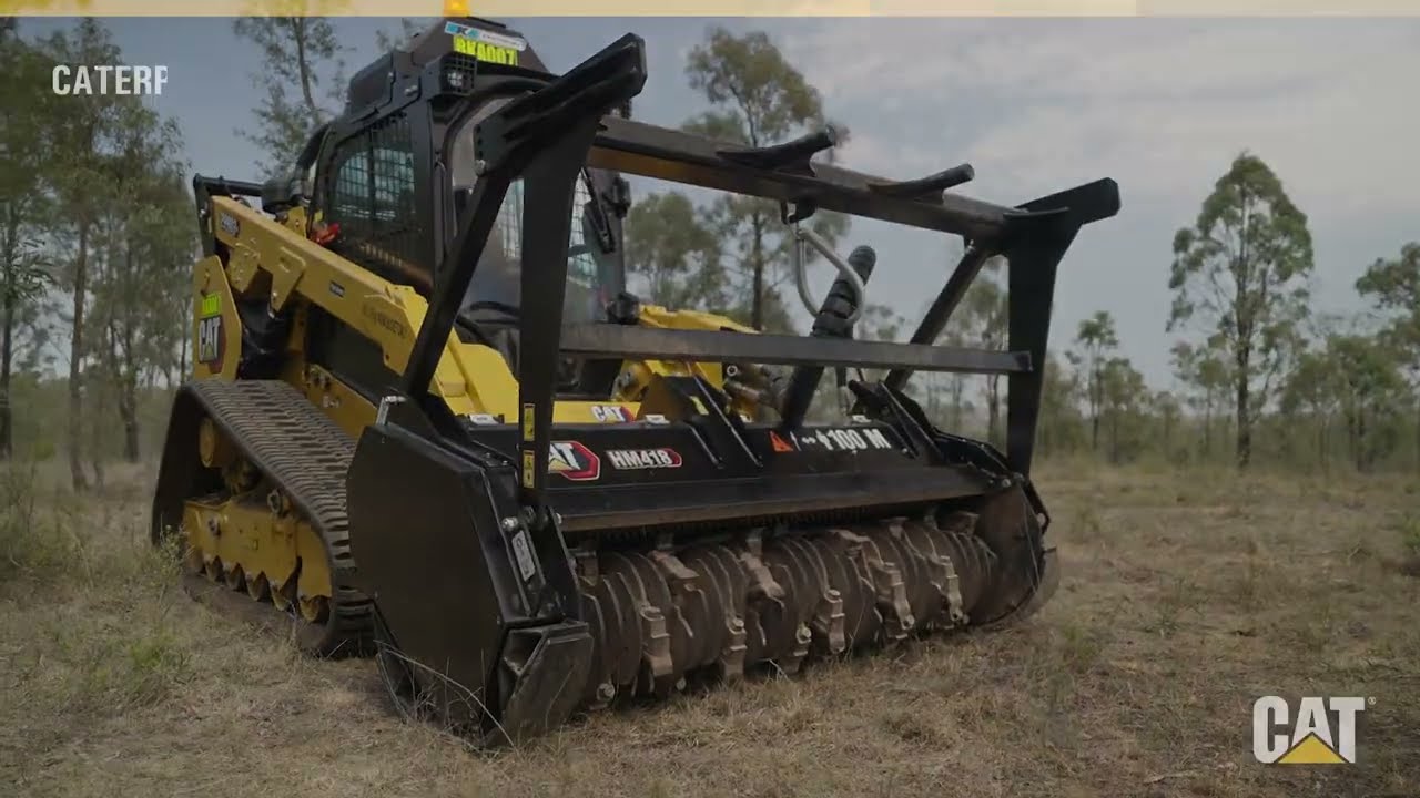 Cat® 299D3 XE and HM418 Mulcher Customer Story (Australia)