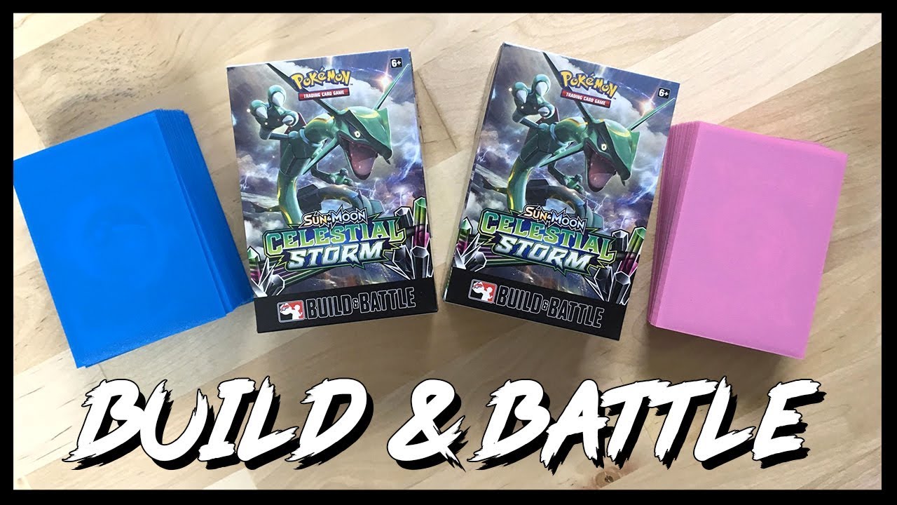 Andrew VS Natalie Pokemon Celestial Storm Prerelease Build and Battle!