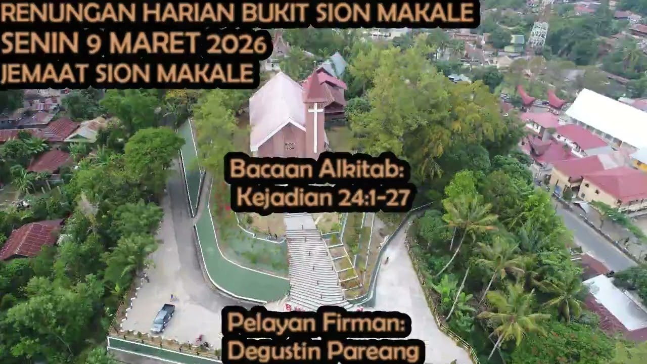 RENUNGAN HARIAN BUKIT SION MAKALE SENIN 9 MARET 2026