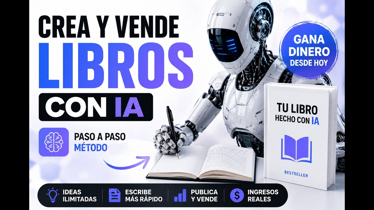 Prompts para crear un Libro 📖  Digital✨️ con Inteligencia Artificial paso a paso