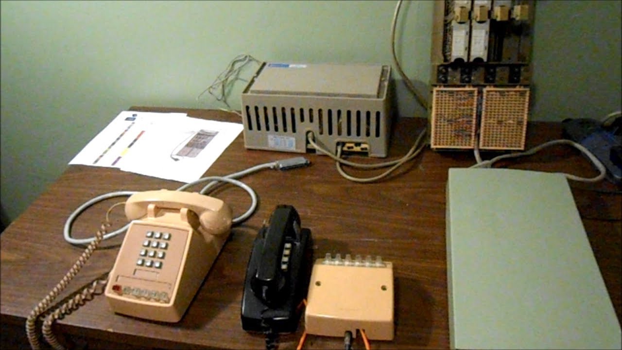 Testing out my Vintage Western Electric 620A2 Phone System