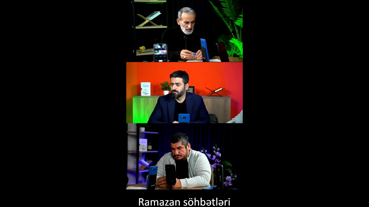 Ramazan söhbətləri canlı