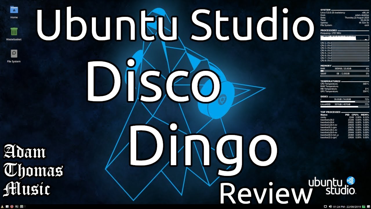 Ubuntu Studio 19.04 Disco Dingo Review