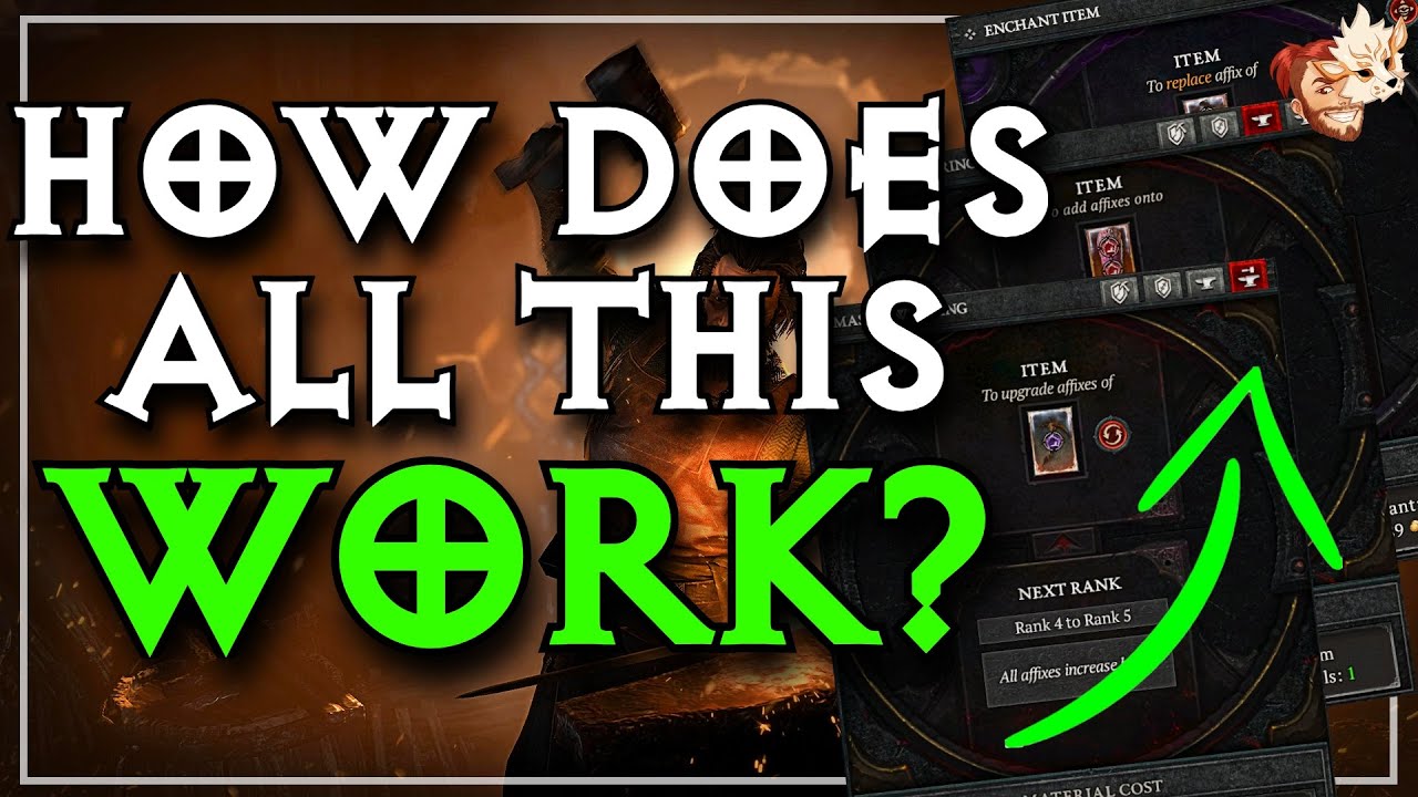 Temper and Masterwork Your Items | Complete Crafting Guide Diablo 4