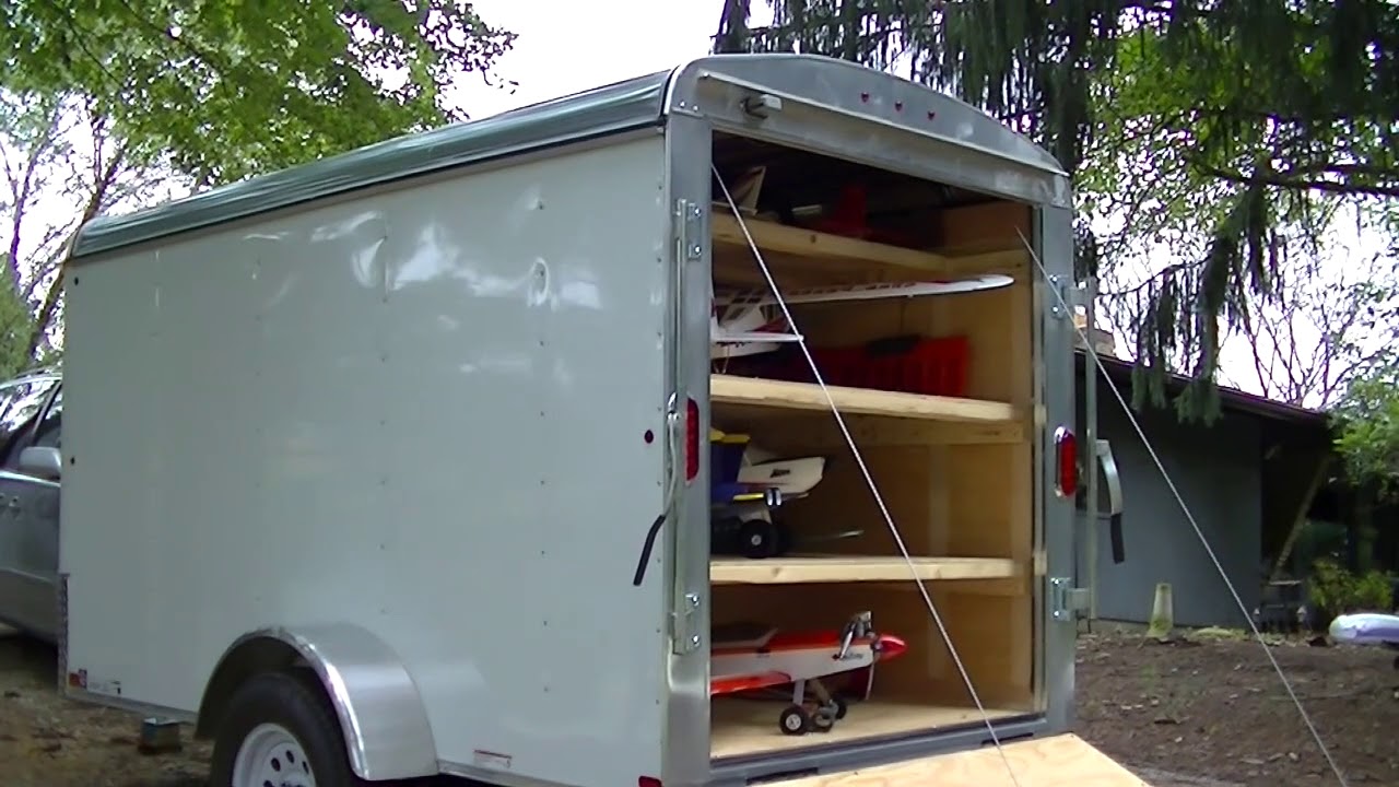 Viewer Requested Tour of My RC Airplane Trailer
