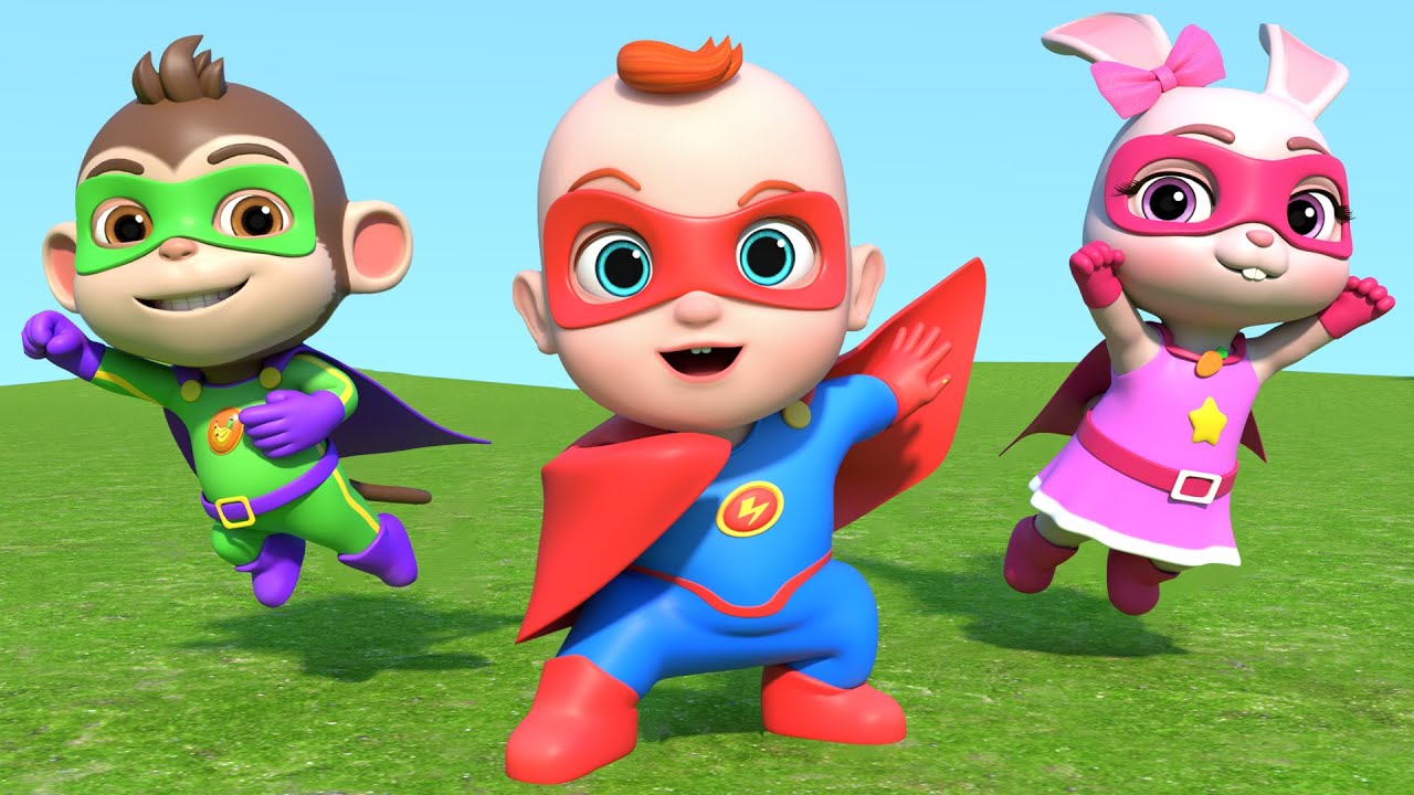 My Friend Is A Super Hero | Superheroes Save the Day | Leo Kids Songs