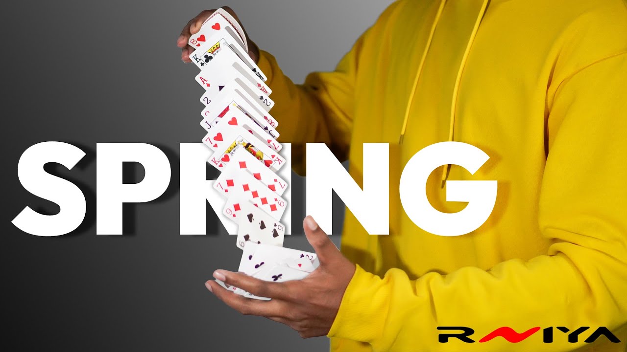 CARD SPRING එක ඉගෙනගත්තා😯😯+ No Experience |I learn CARD SPRING with No experience😯😯