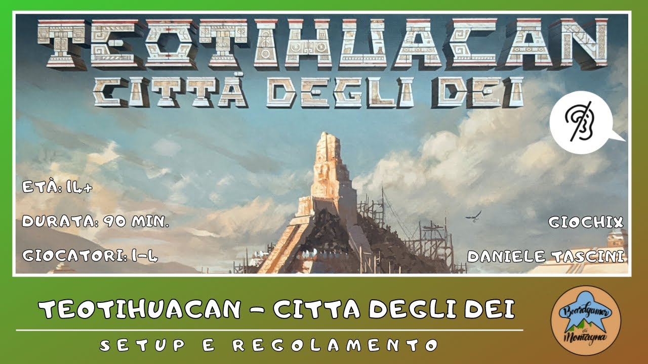 Teotihuacan - setup e regolamento in italiano (tutorial) [SUB ITA]