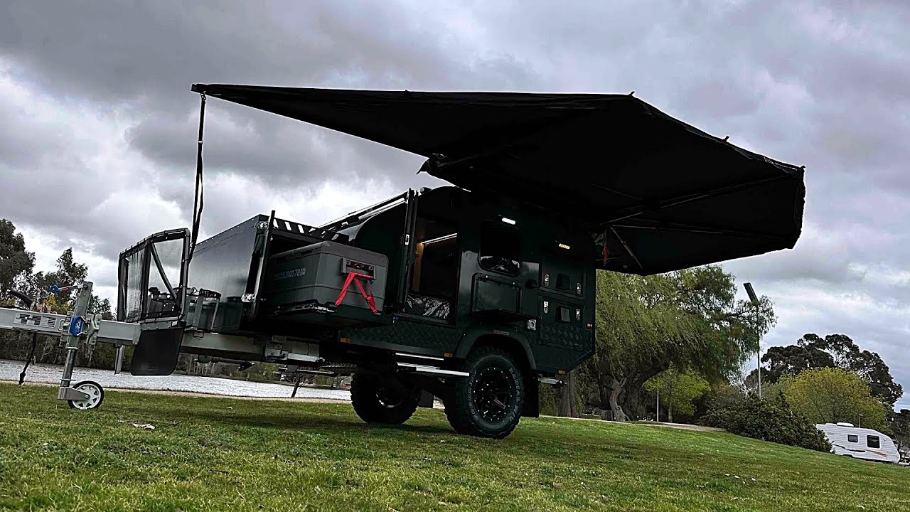 Rugged Nomad Camper: The All-Composite Off-Road Trailer Built to Conquer Anything
