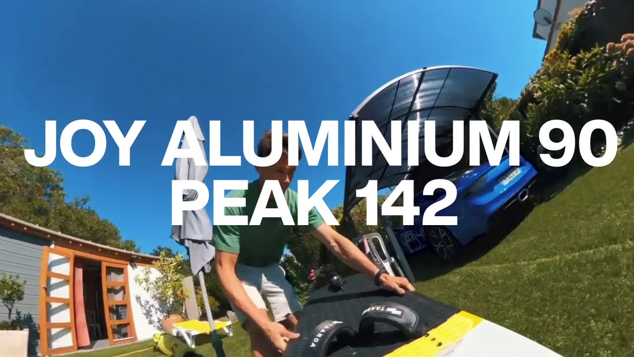 TAAROA - Test Foil Joy Aluminium - Kitefoil avec Kentin