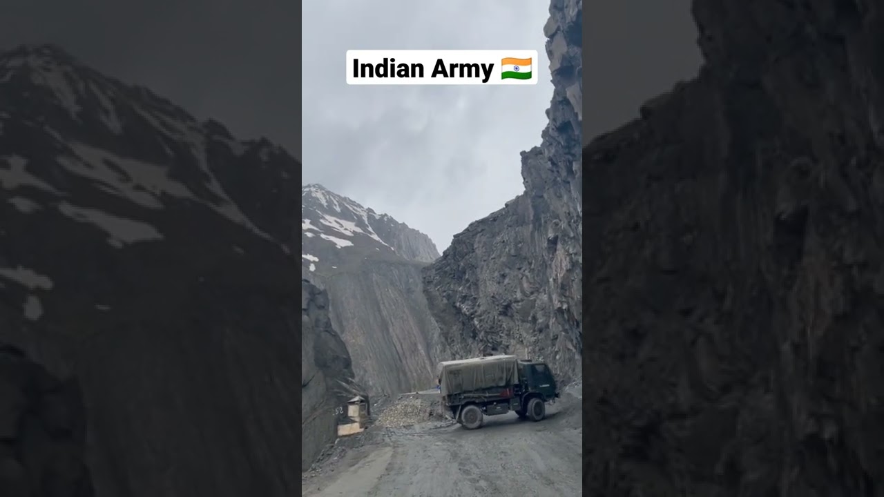 Dangerous Border Roads 🇮🇳#shorts #indianarmy