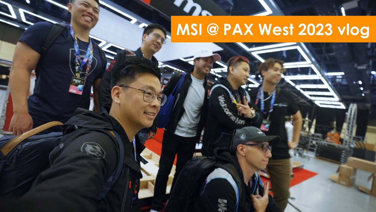 MSI at PAX West 2023 Vlog | Seattle, Washington