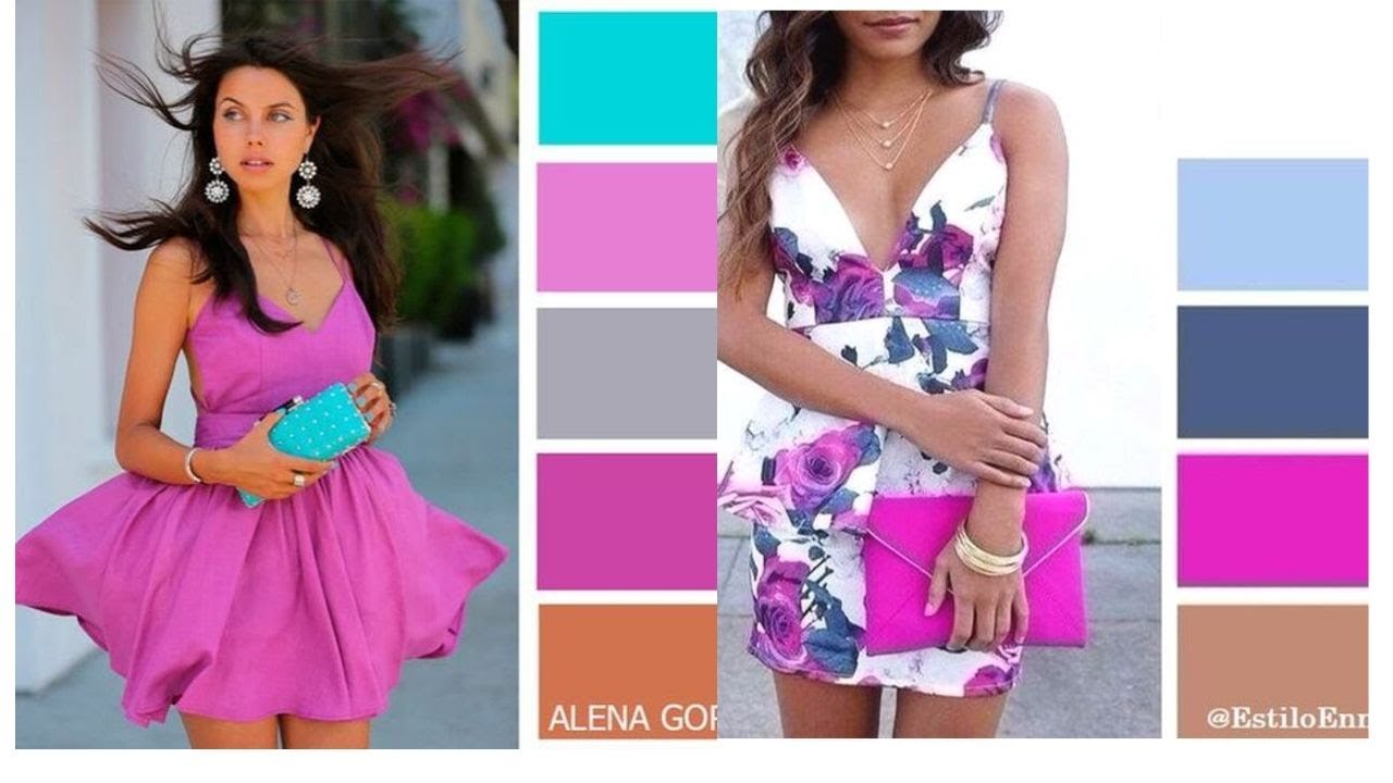 COMO COMBINAR LOS COLORES DE LA ROPA COMBINACIONES DE ROPA DE MUJER